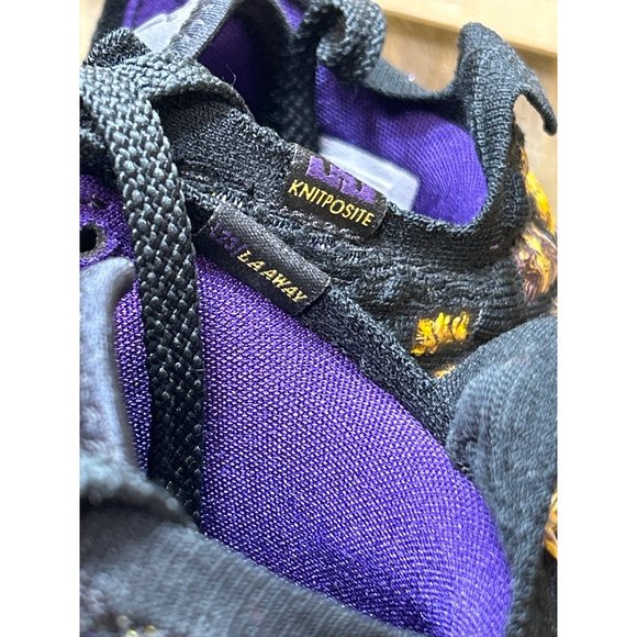 Lakers 2019 Nike LeBron 17 Black White Eggplant Amarillo BQ3177-004 US10.5